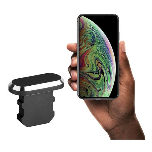 Staubschutz-Stöpsel Lightning aus Aluminium