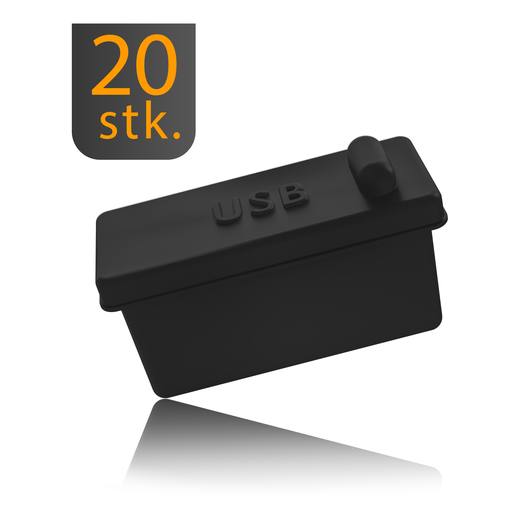 Staubschutz-Stöpsel USB-A, 20er-Set